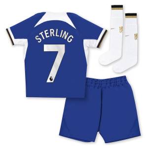 Chelsea Children's Home Kit Jersey 2023 2024 Sterling (2)