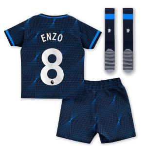 Chelsea Children's Away Kit Jersey 2023 24 Enzo (4)
