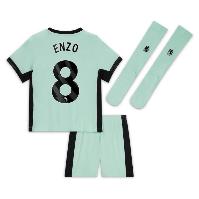Chelsea Third Children's Kit Jersey 2023 2024 Enzo (2)