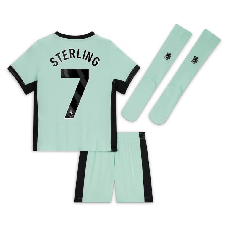 Chelsea Third Child Kit Jersey 2023 2024 Sterling (2)