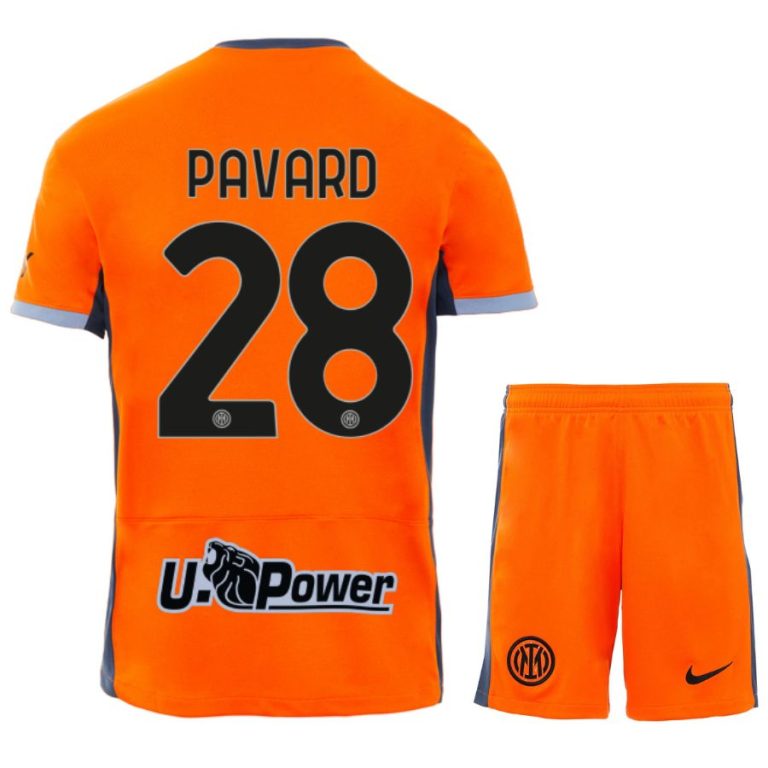 Inter Milan 2023 2024 Third Pavard Children's Kit Jersey (1)