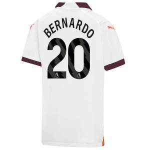 Manchester City Away Child Kit Shirt 2023 2024 Bernardo (2)