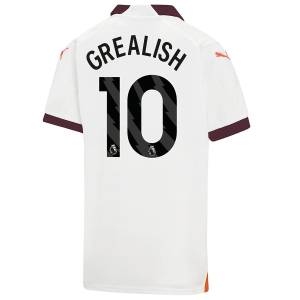 Manchester City Away Child Kit Shirt 2023 2024 Grealish (2)