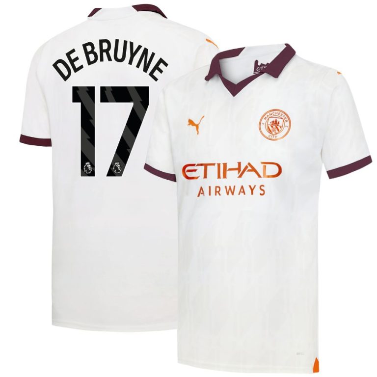Manchester City Away Shirt 2023 2024 De Bruyne (1)