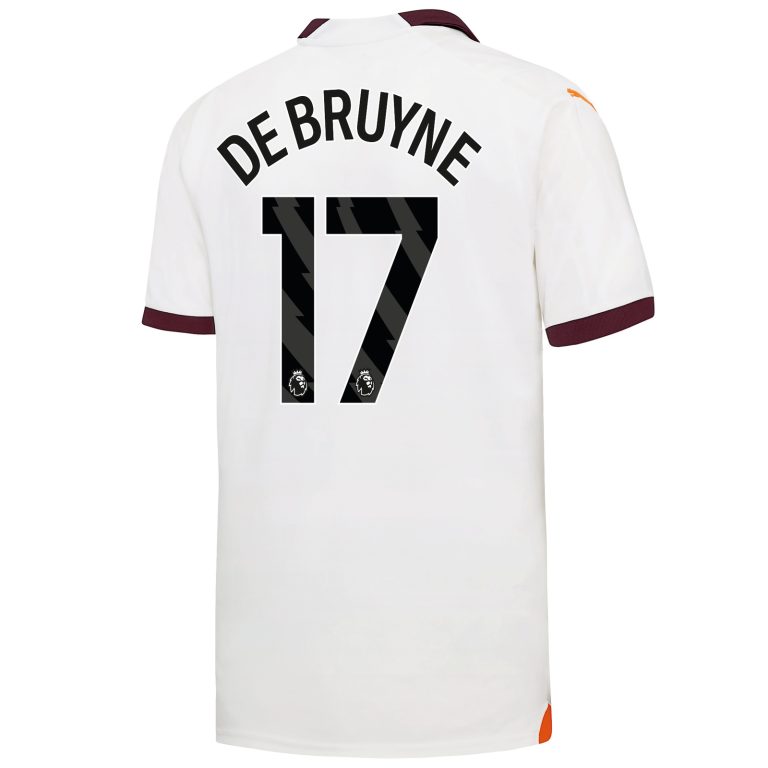 Manchester City Away Shirt 2023 2024 De Bruyne (2)