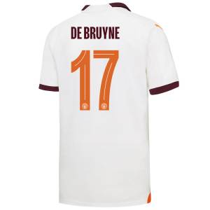 Manchester City Away Shirt 2023 2024 De Bruyne