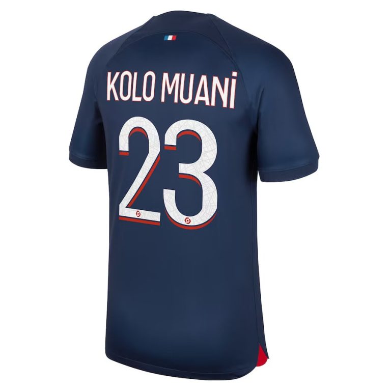 Maillot PSG 2023 2024 Domicile Kolo Muani (2)