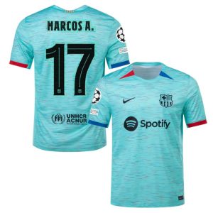 Barca Jersey 2023 2024 Third Marcos Alonso (1)