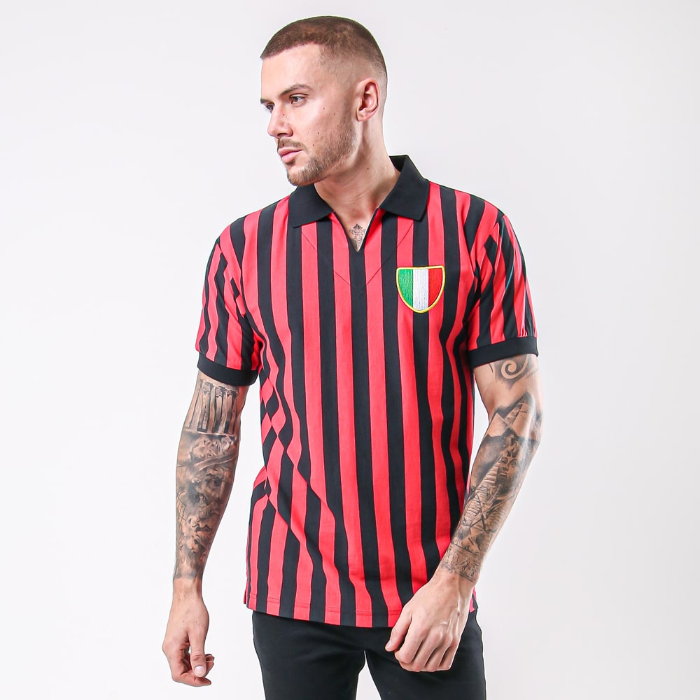 Maillot Retro Vintage Milan AC 1963 (3)