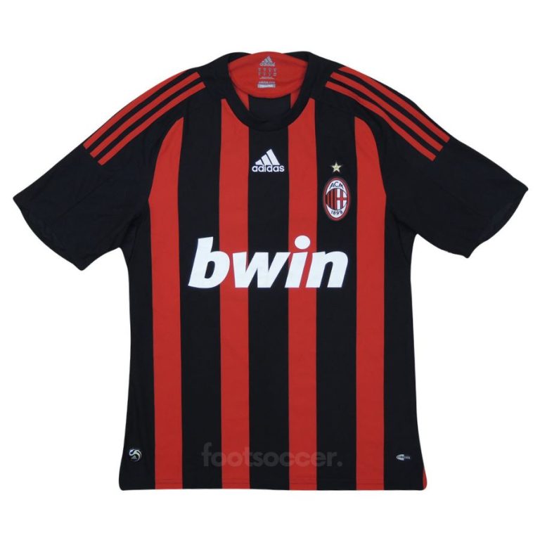 2008-09 AC Milan Retro Vintage Home Jersey (1)