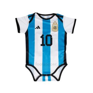 Baby Bodysuit Argentina Home Messi (01)