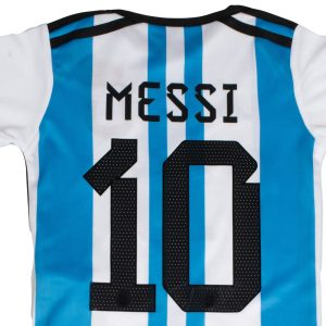 Body bébé Argentine Domicile Messi (4)