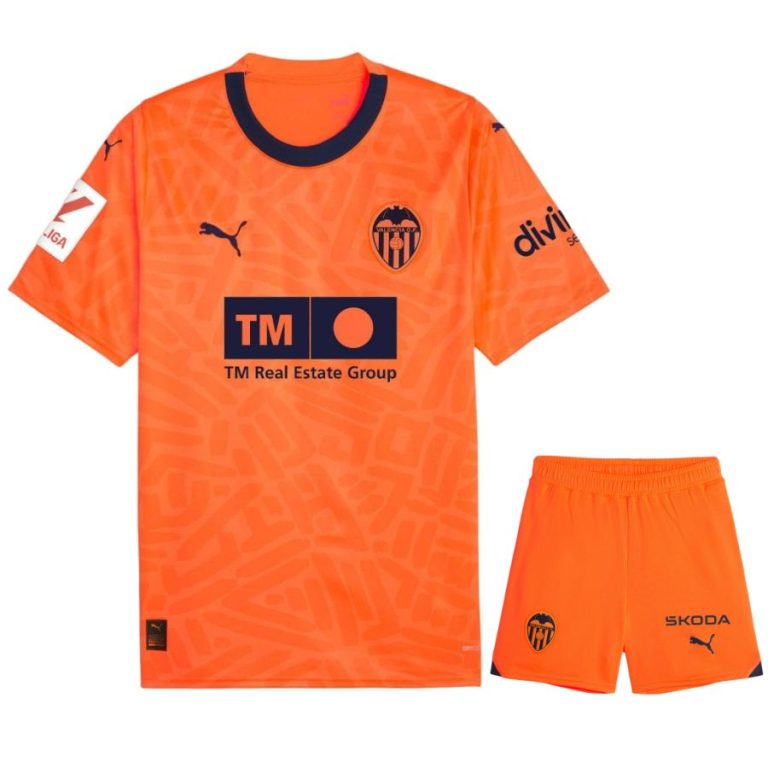 FC Valencia Third Children's Kit Jersey 2023 2024 (1)