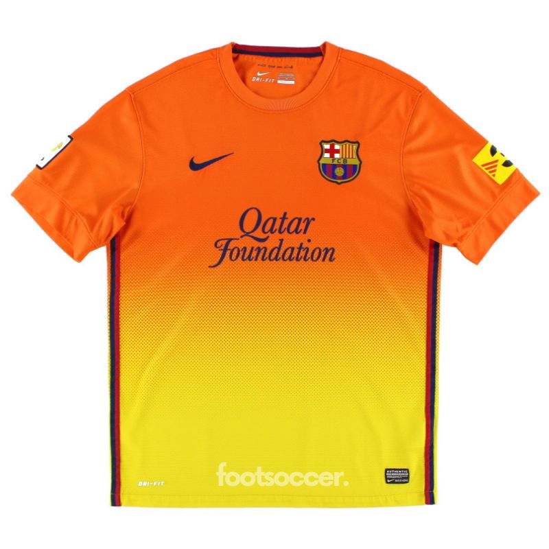 2012-2013 Maillot Retro Vintage FC Barcelone Exterieur