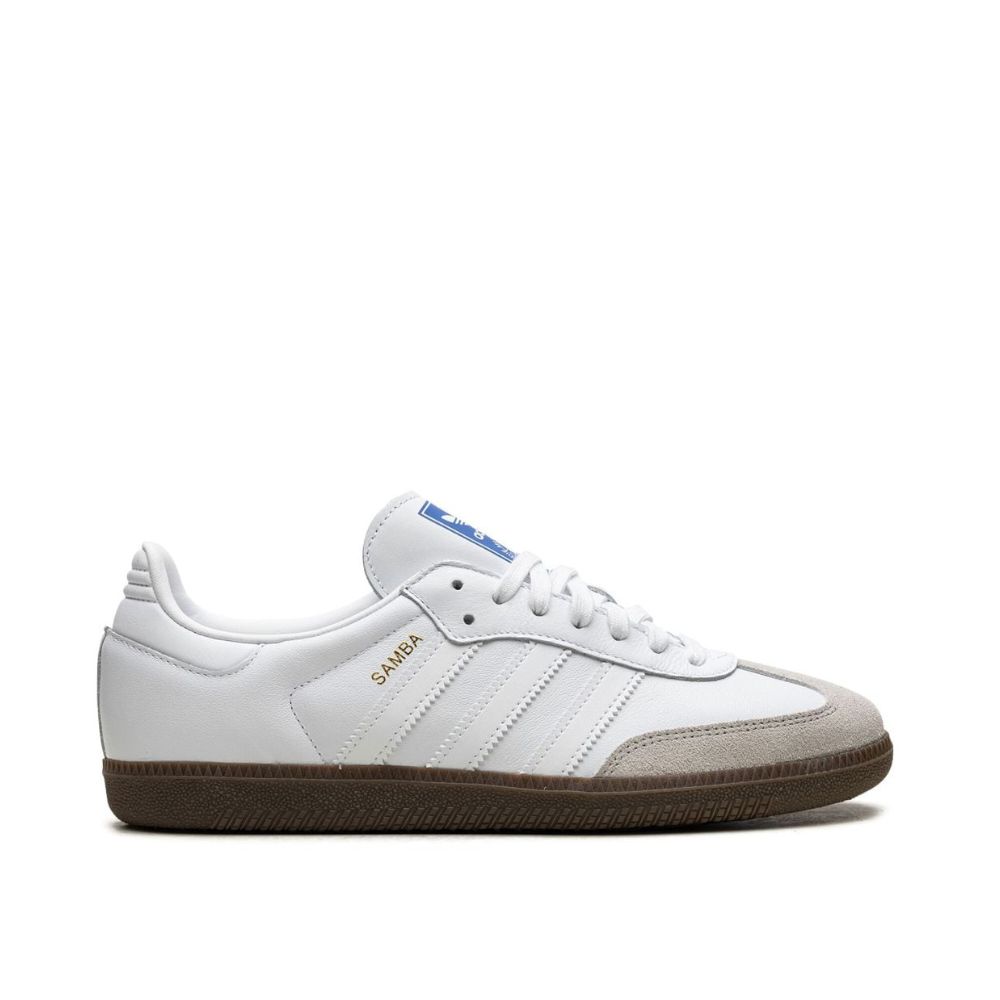 Adidas Samba Cloud White Blue Gum homme (1)