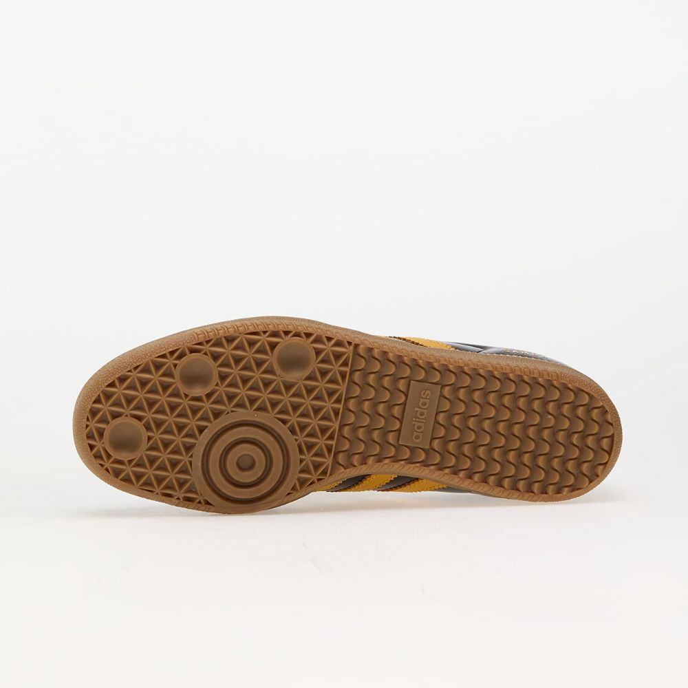 Adidas Samba OG Dark Brown Yellow (5)