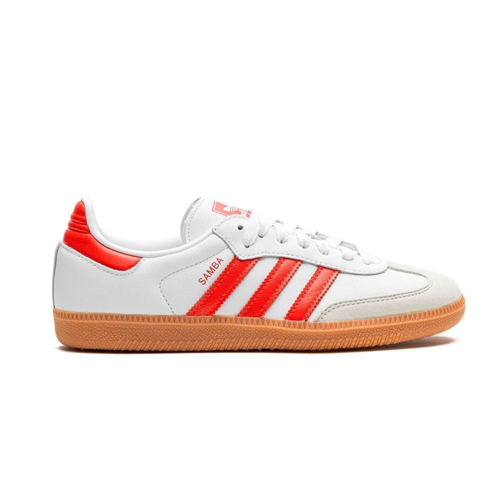 Adidas Samba OG White Solar Red (1)