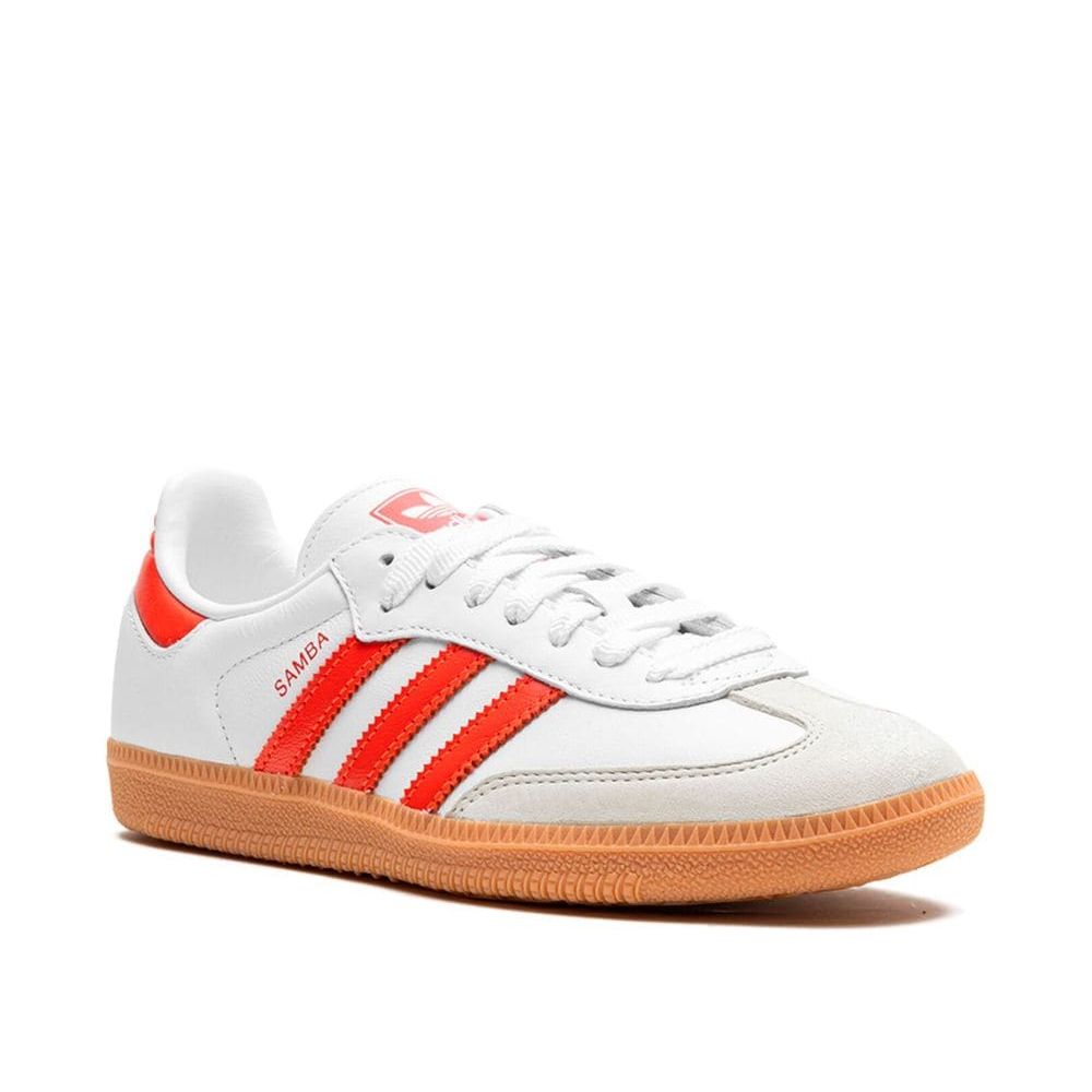 Adidas Samba OG White Solar Red (2)