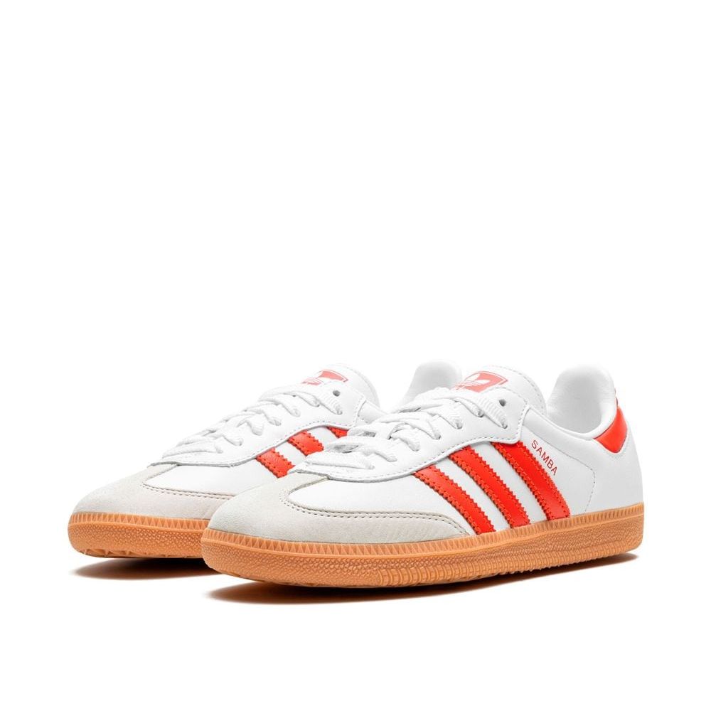 Adidas Samba OG White Solar Red (4)