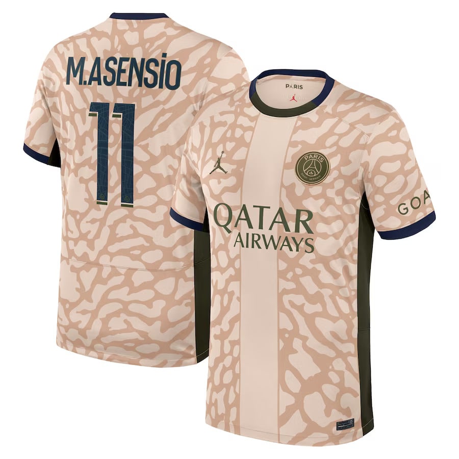 MAILLOT PSG FOURTH 2023 2024 ASENSIO (1)