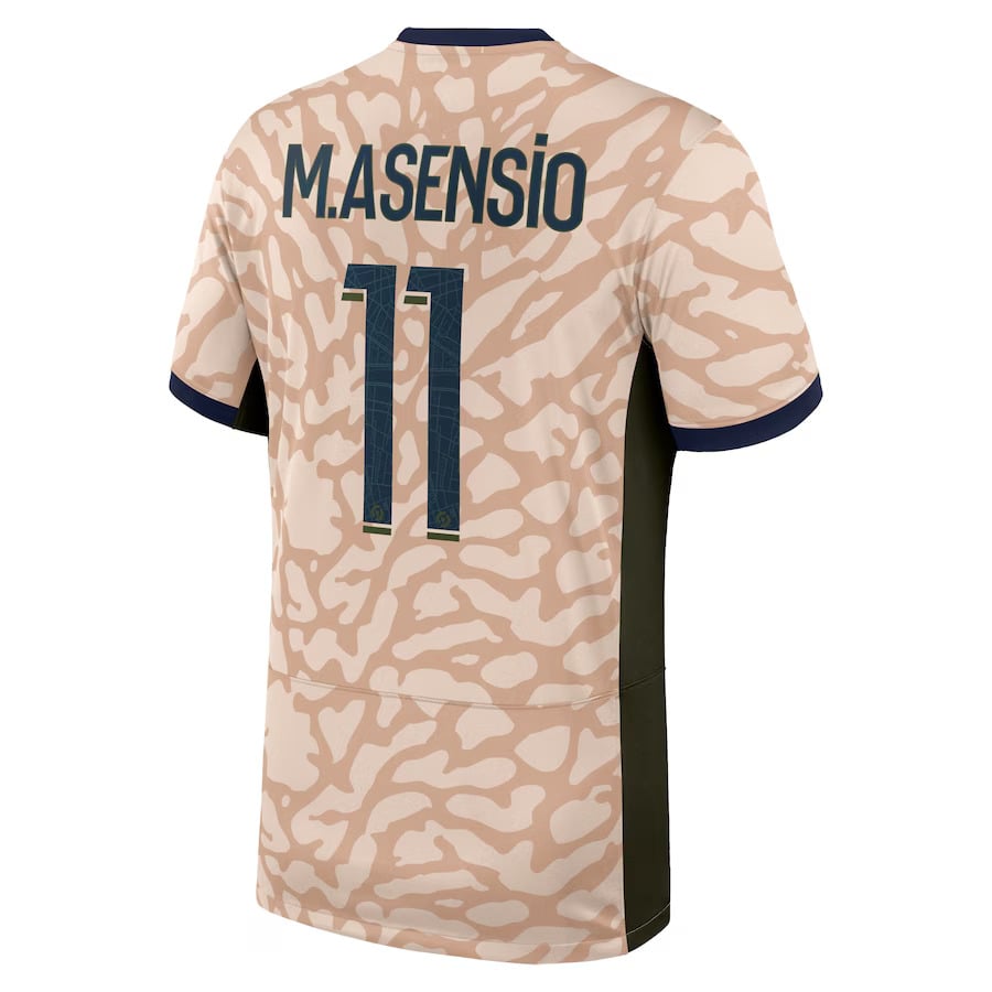 MAILLOT PSG FOURTH 2023 2024 ASENSIO (2)