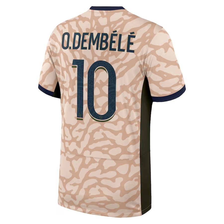 MAILLOT PSG FOURTH 2023 2024 DEMBÉLÉ (1)
