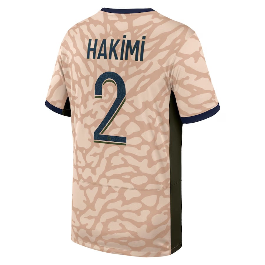 MAILLOT PSG FOURTH 2023 2024 HAKIMI (2)