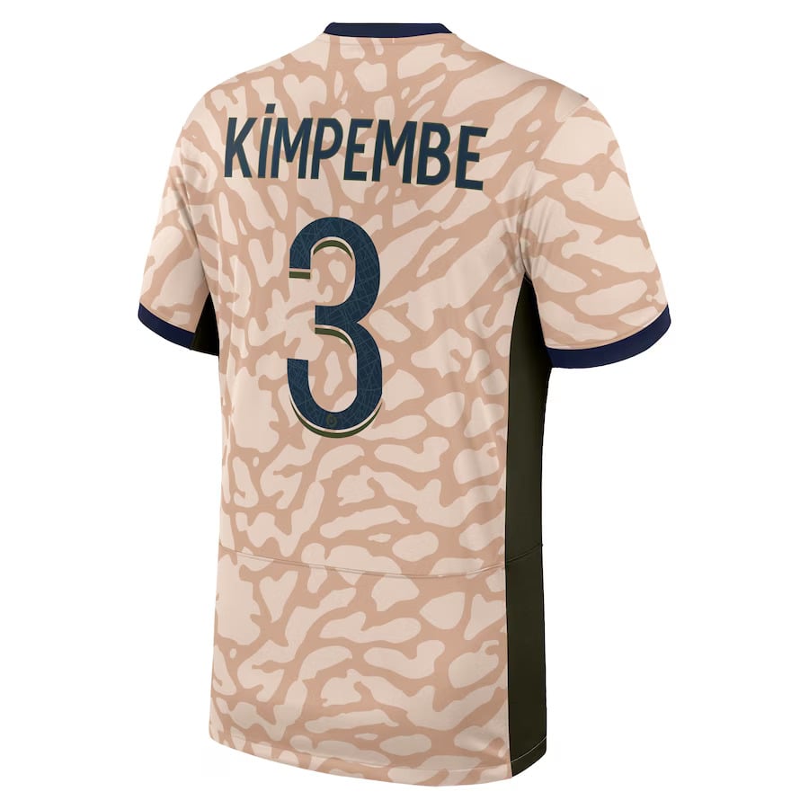 MAILLOT PSG FOURTH 2023 2024 KIMPEMBE (2)
