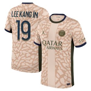 MAILLOT PSG FOURTH 2023 2024 Lee Kang In (2)