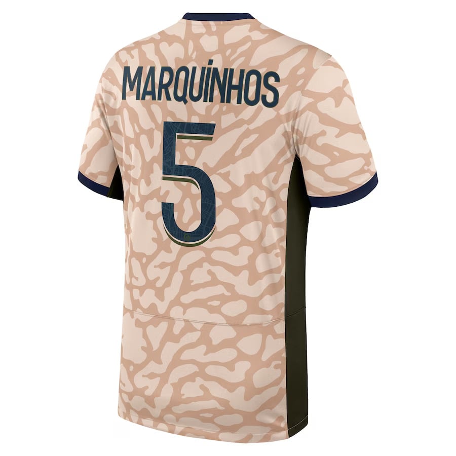 MAILLOT PSG FOURTH 2023 2024 MARQUINHOS (1)