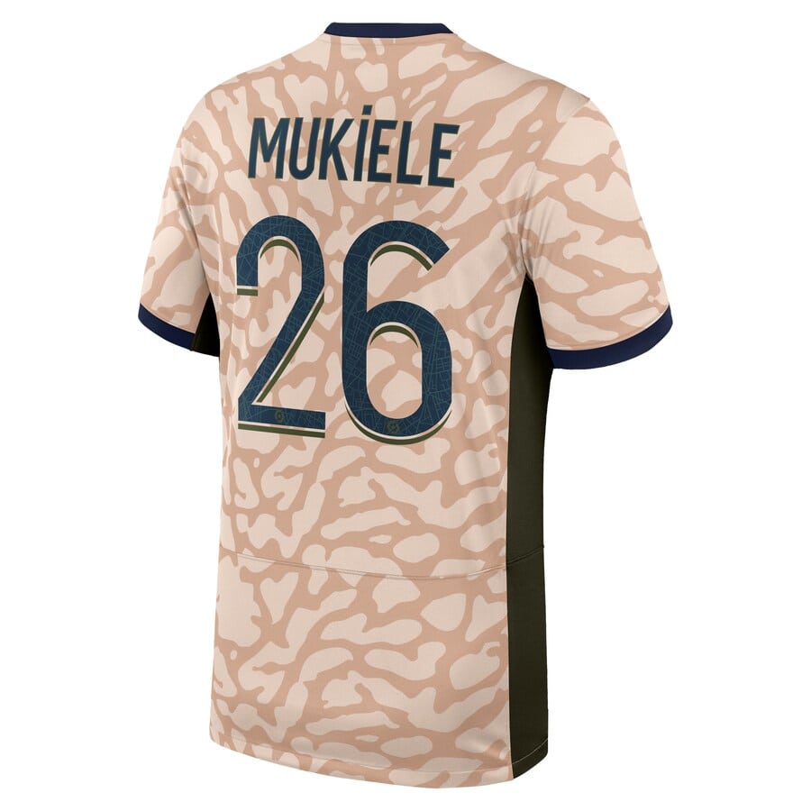 MAILLOT PSG FOURTH 2023 2024 MUKIELE (2)