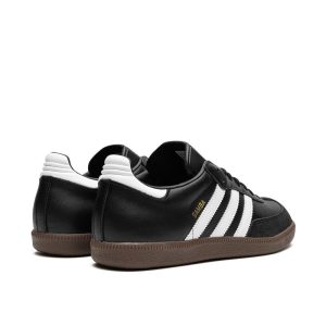 Adidas Samba Black White Leather (2)