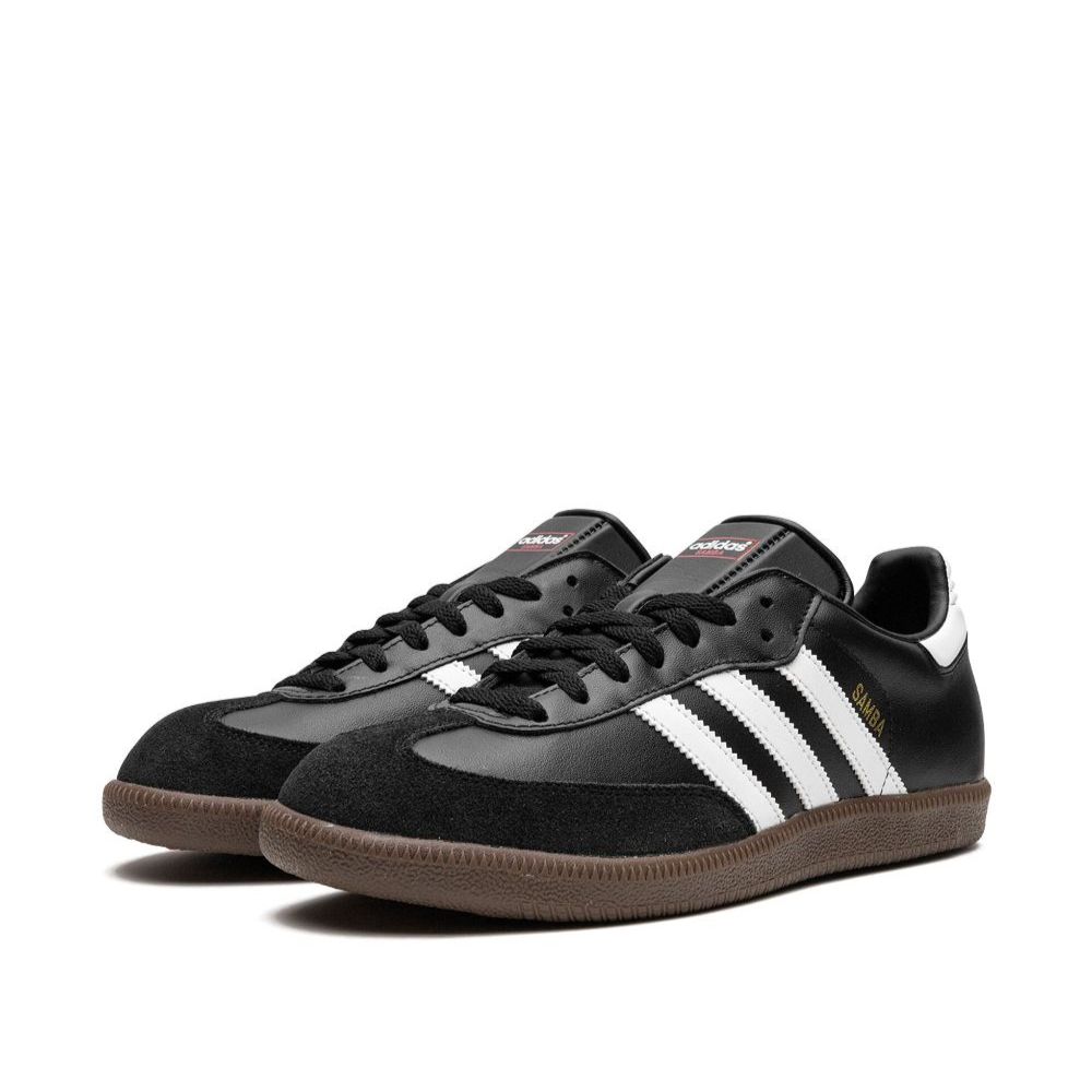 Adidas Samba Black White Leather (4)