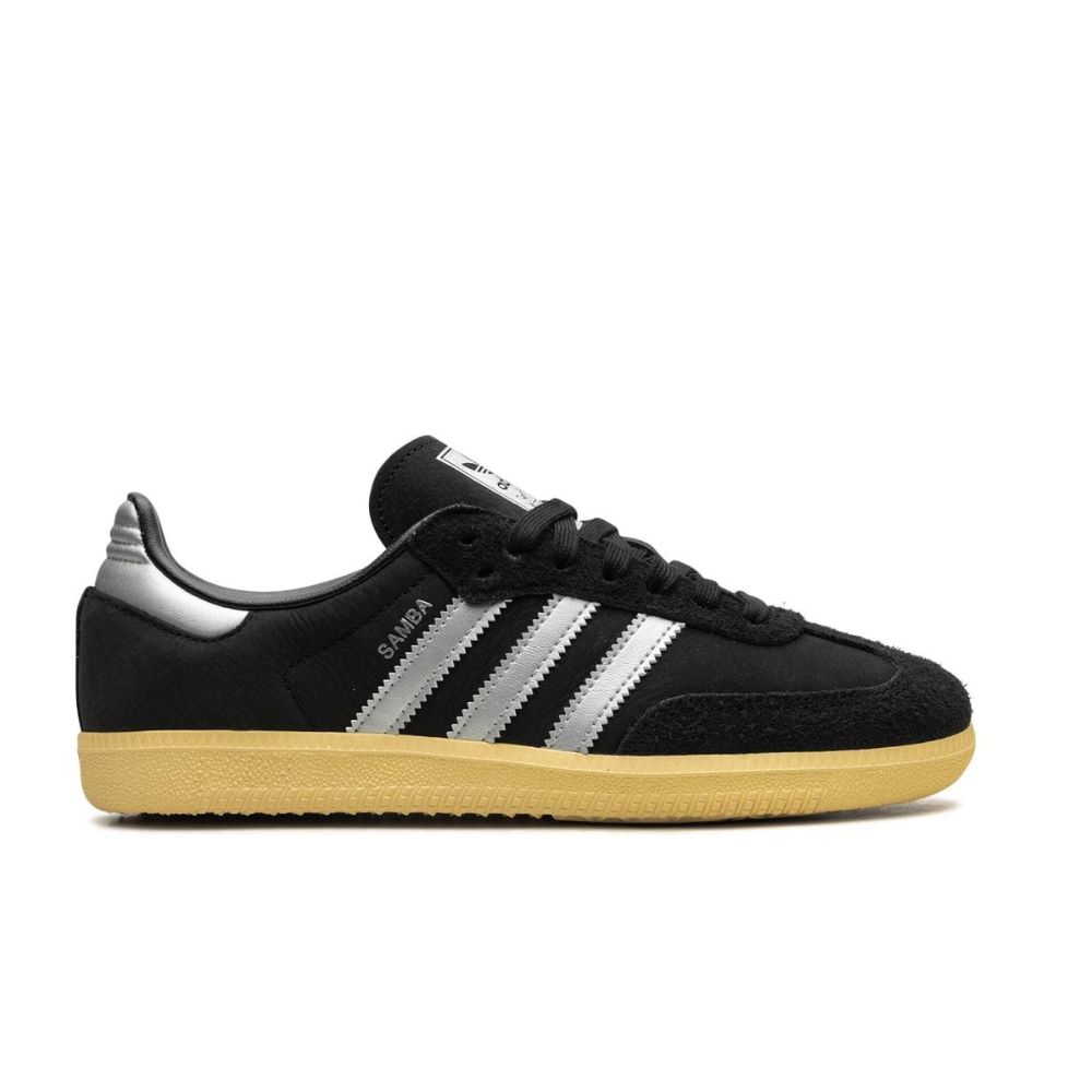 Adidas Samba OG Core Black Matte Silver homme (1)