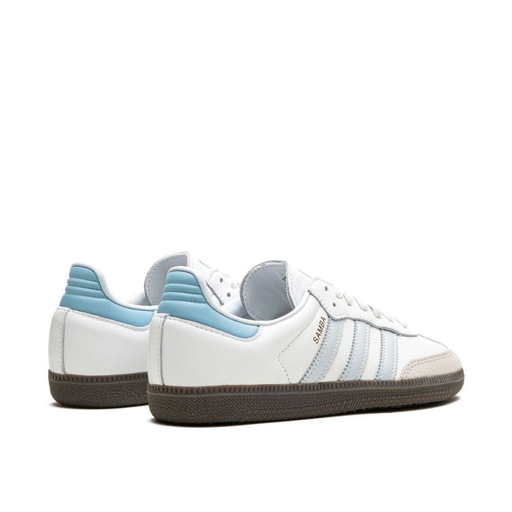 Adidas Samba OG Core White Halo Blue homme (2)