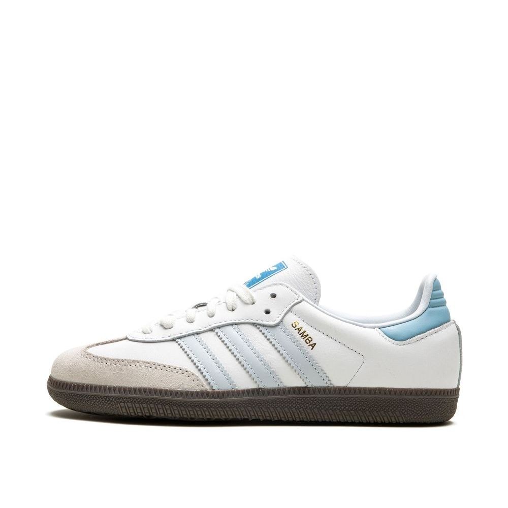 Adidas Samba OG Core White Halo Blue homme (4)