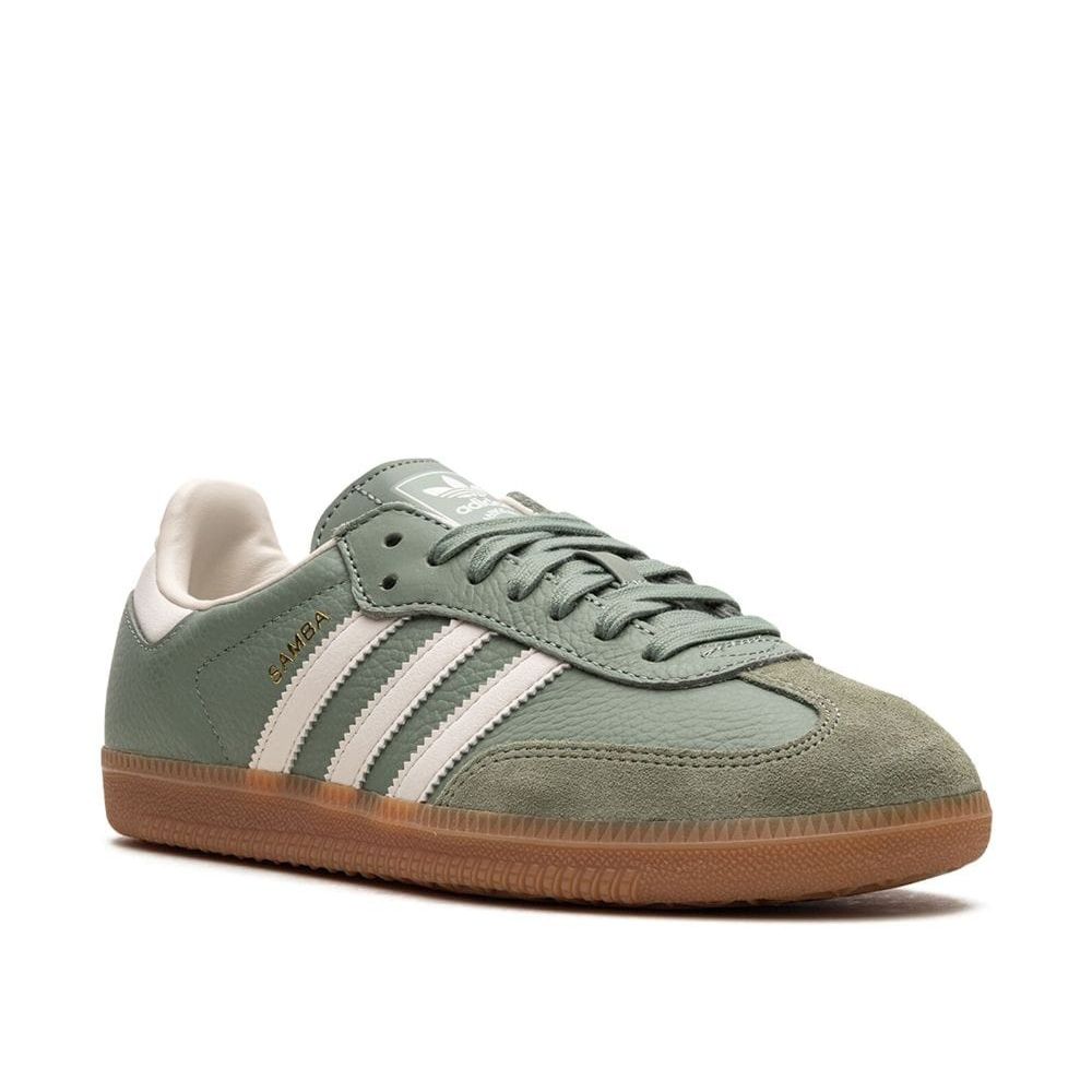 Adidas Samba OG Silver Green homme (2)