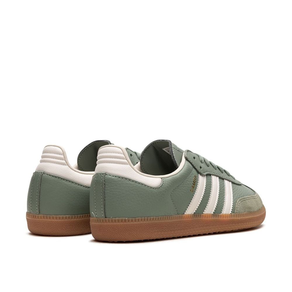Adidas Samba OG Silver Green homme (4)