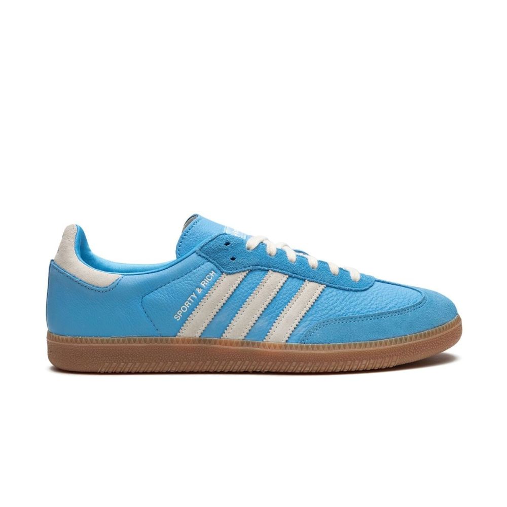 Adidas Samba OG Sporty & Rich Blue Grey homme (1)