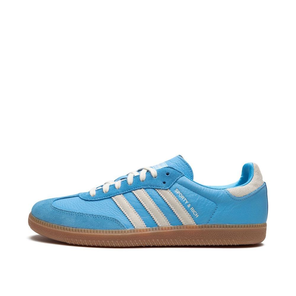 Adidas Samba OG Sporty & Rich Blue Grey homme (3)