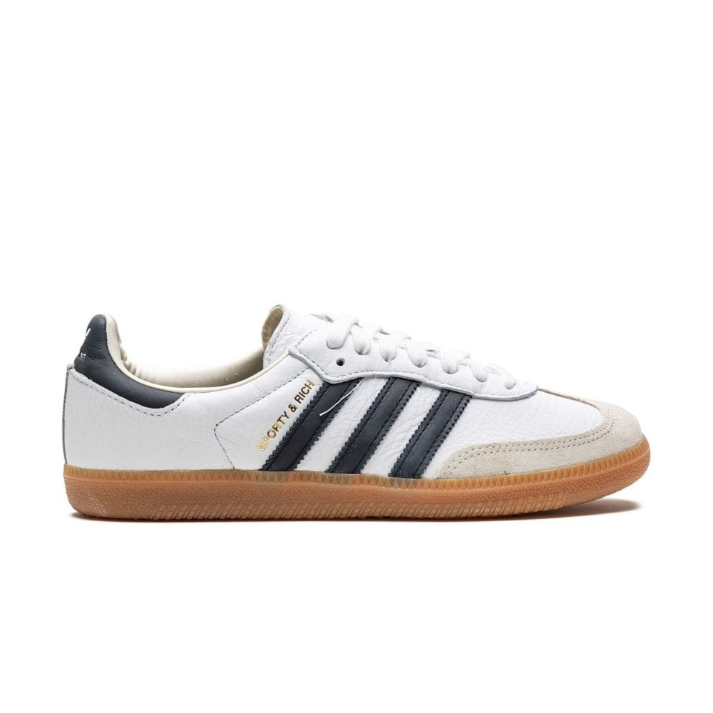 Adidas Samba OG Sporty & Rich White Black homme (1)