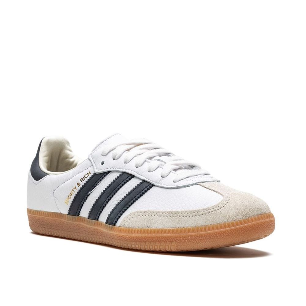 Adidas Samba OG Sporty & Rich White Black homme (2)