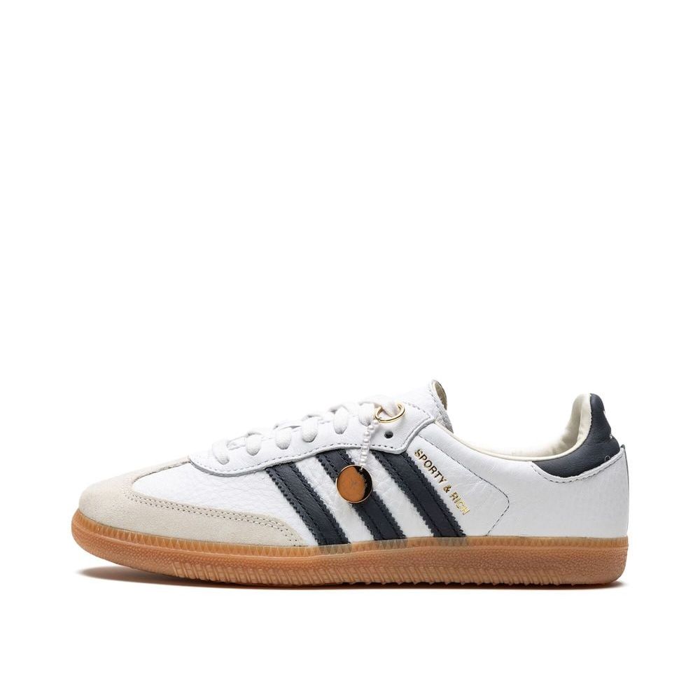 Adidas Samba OG Sporty & Rich White Black homme (4)
