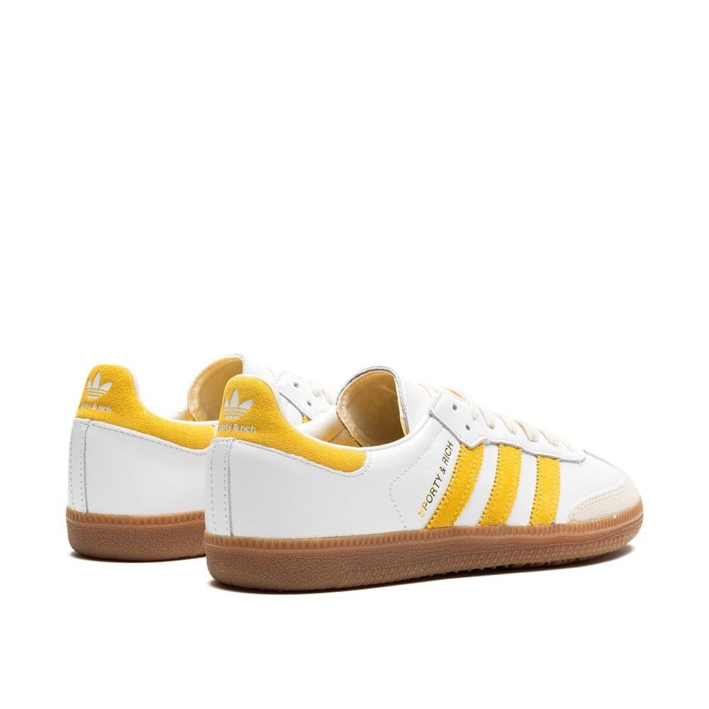Adidas Samba OG Sporty & Rich White Bold Gold homme (3)