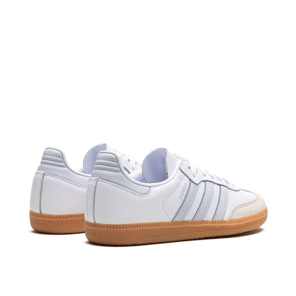 Adidas Samba OG White Halo Blue Gum homme (3)