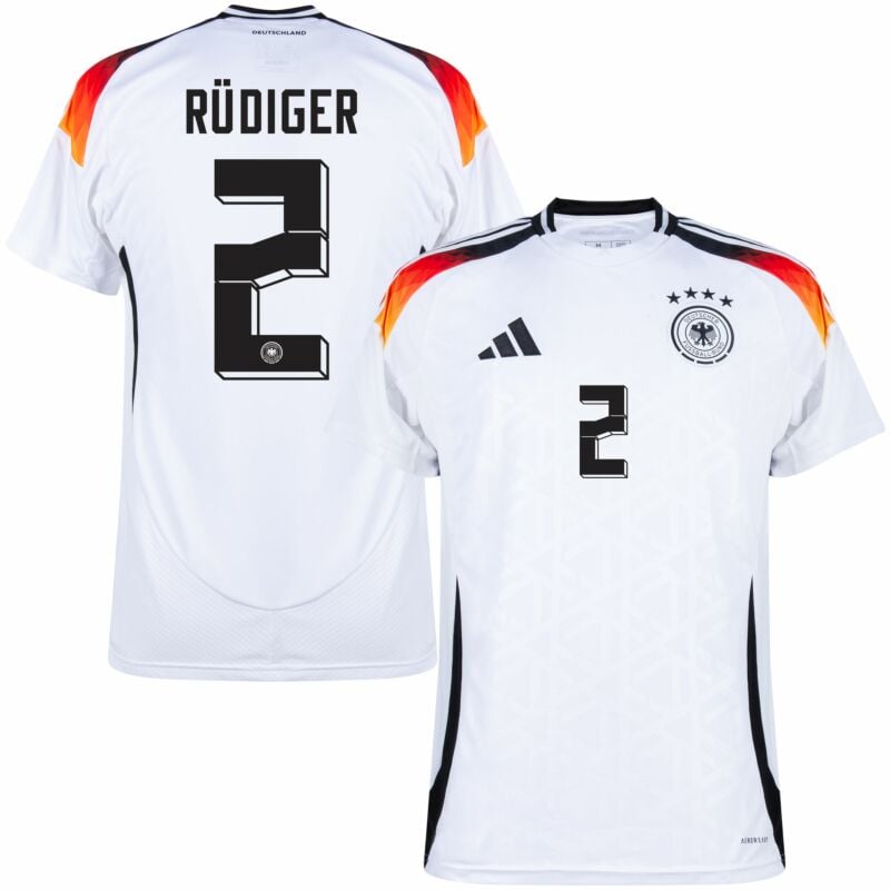Maillot Allemagne Domicile 2024 2025 Rudiger (1)