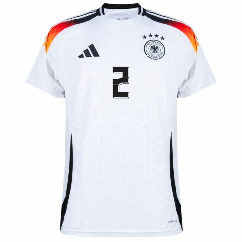 Maillot Allemagne Domicile 2024 2025 Rudiger (2)