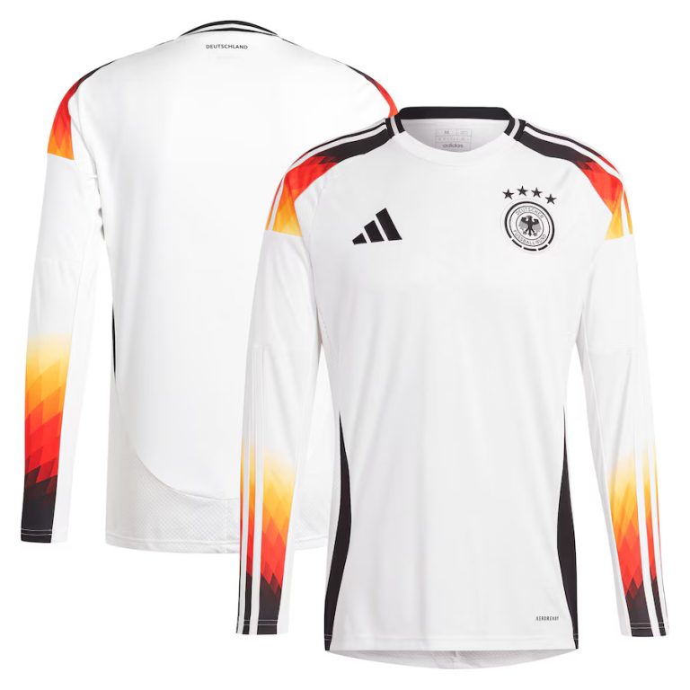 Germany Home Euro 2024 Long Sleeve Jersey (1)