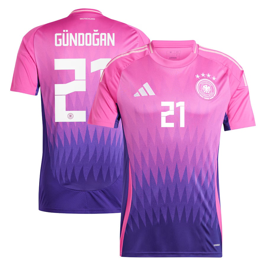 Maillot Allemagne Exterieur 2024 2025 Gundogan (1)