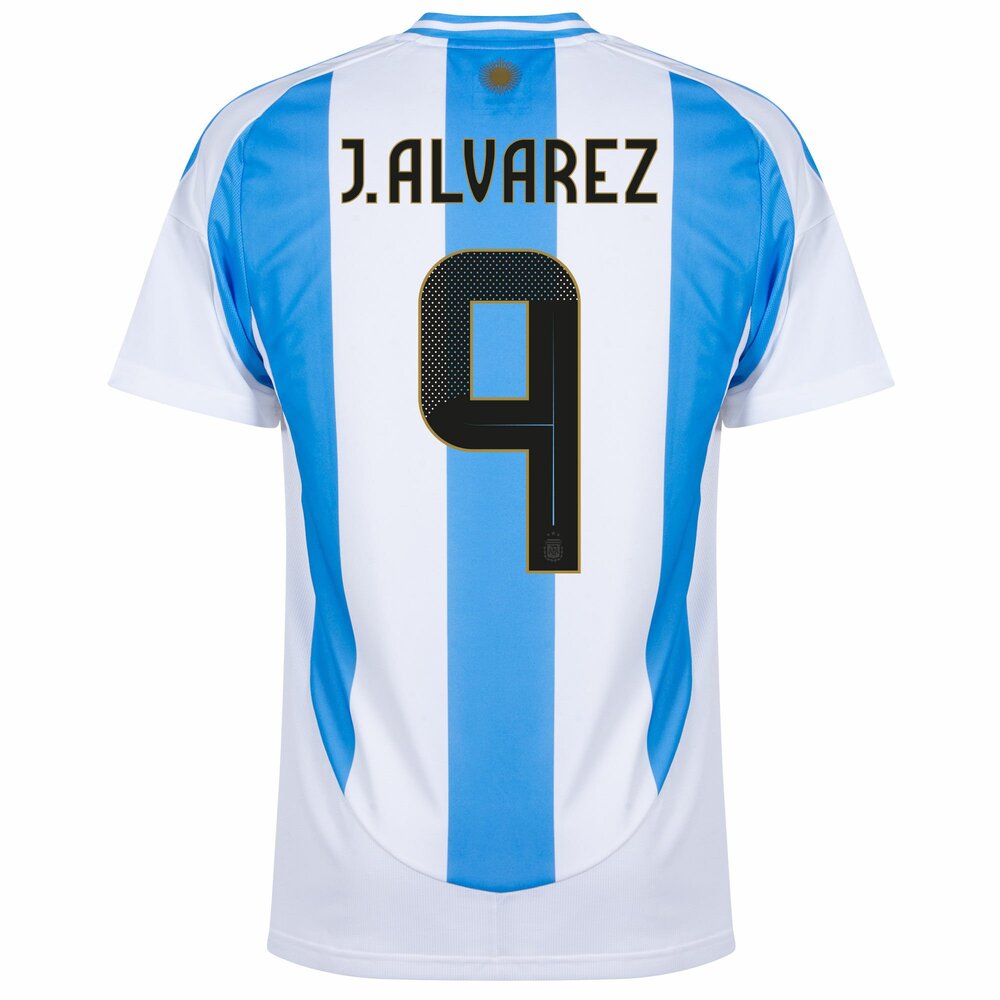 Maillot Argentine Domicile 2024 2025 Alvarez (3)